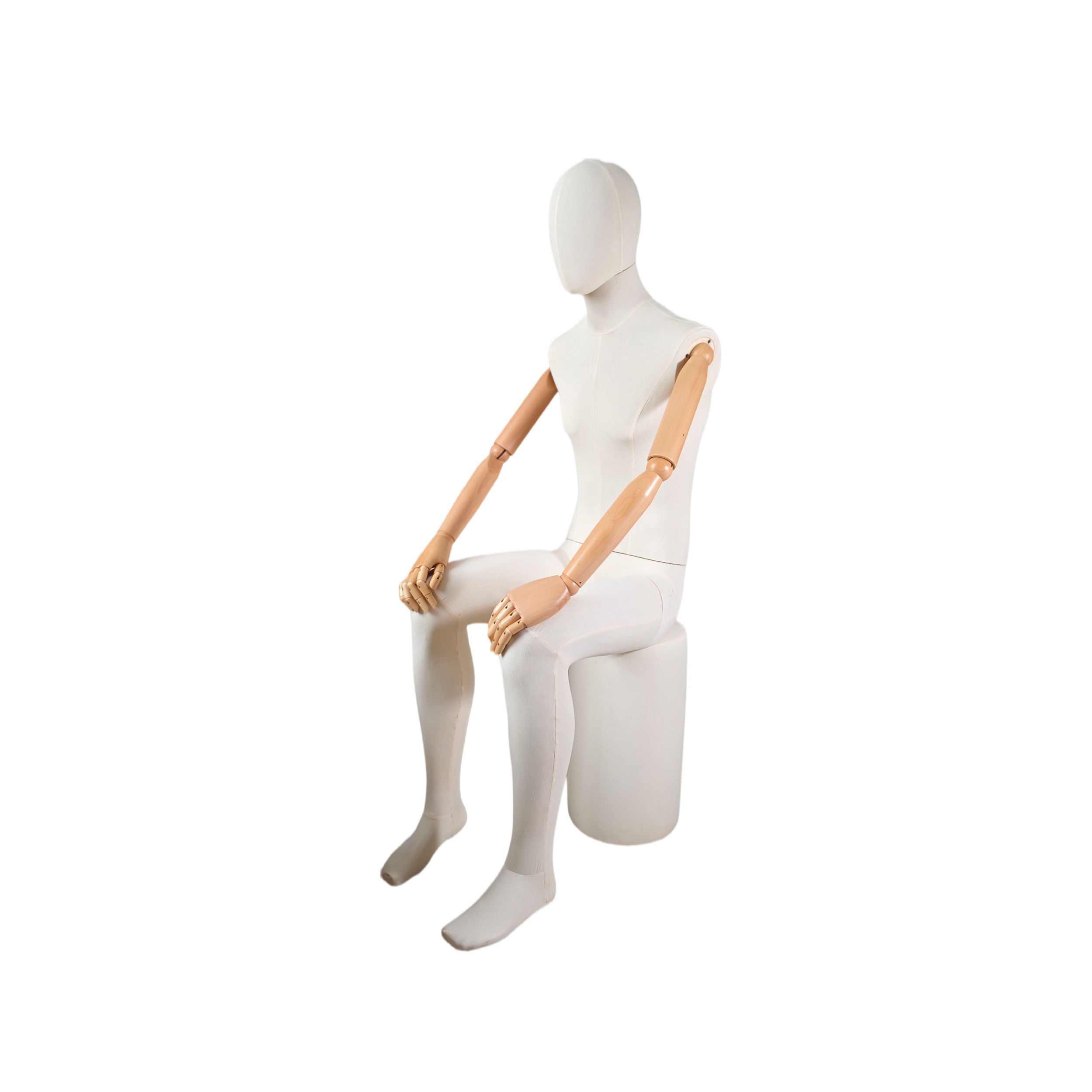 Male Sitting Full Body Dress Form