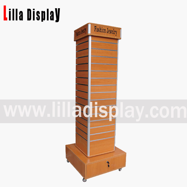 MDF slatwall tower display