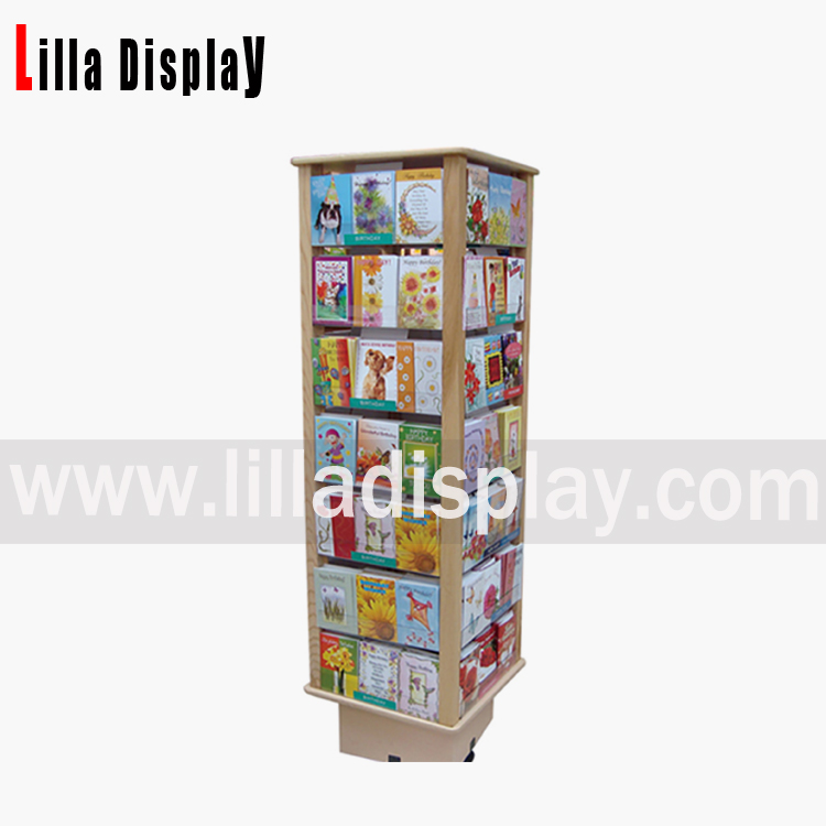 Rotating Greeting Card Display Stand