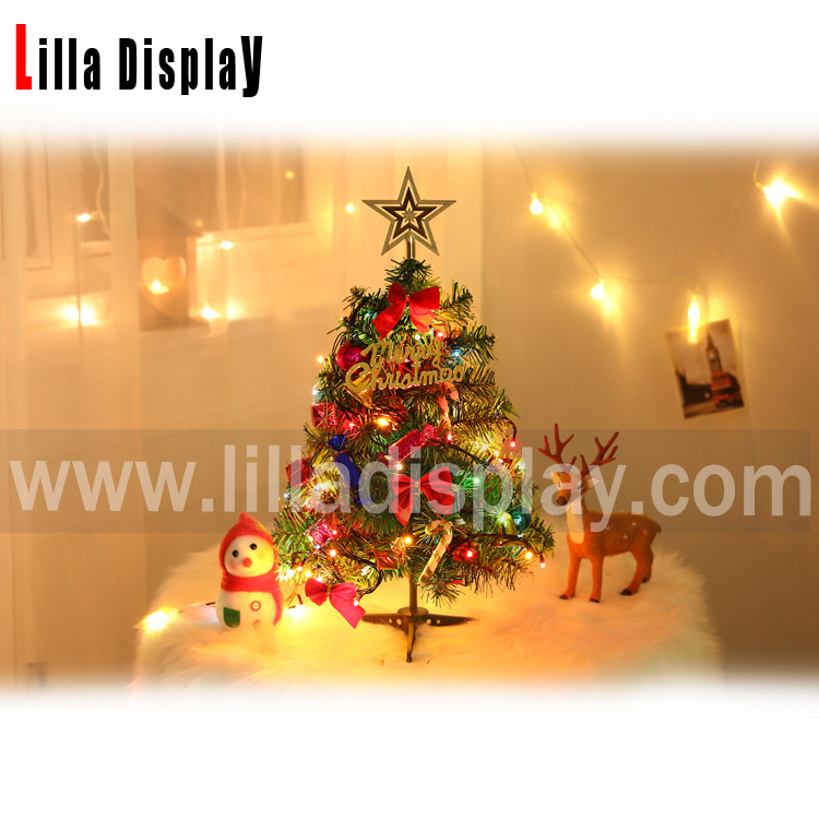 50altezza cm espositore da tavolo LED albero di Natale MX-03