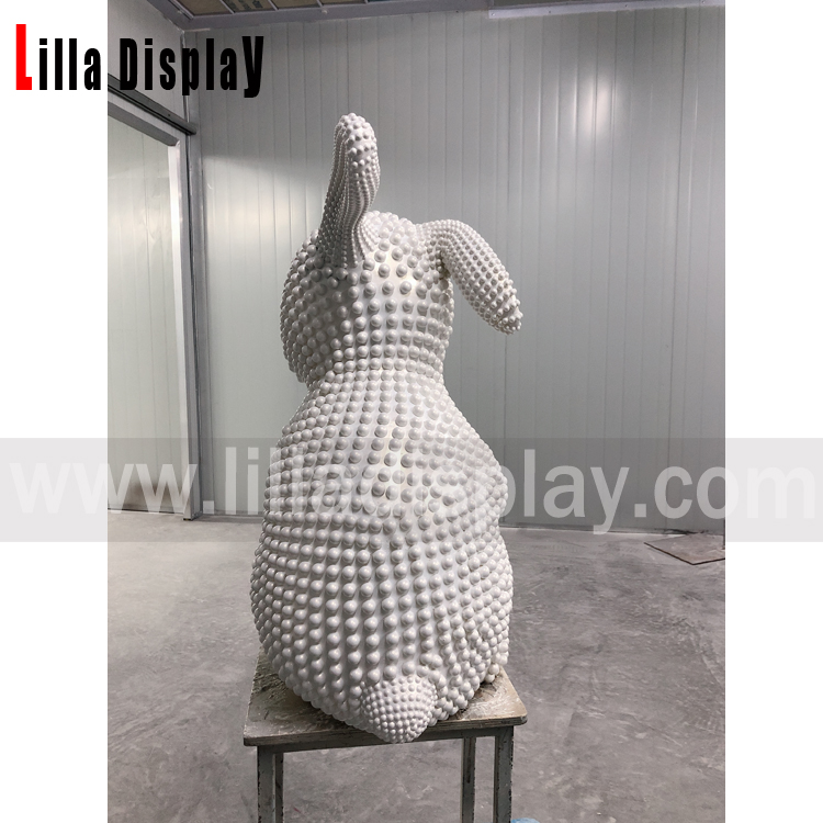 animal display figure giant rabbit