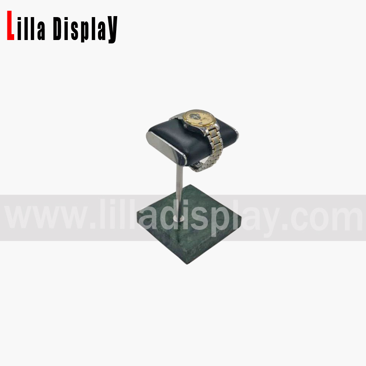 display di orologio in pelle cromata lilldislay argentu cromatu WD06