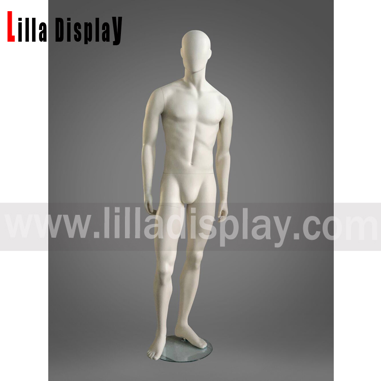 Lilladisplay casual pose abstract faceless male mannequin Jax04
