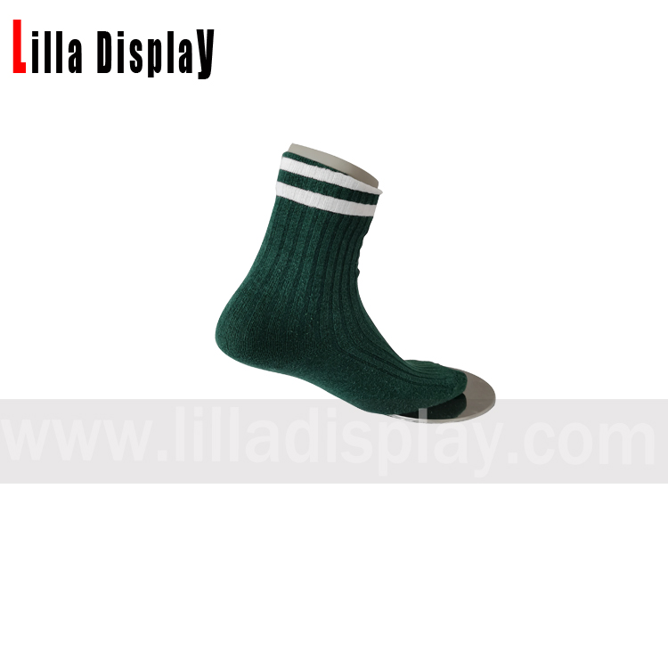 lilladisplay light gray yoga socks female socks display mannequin foot SD04