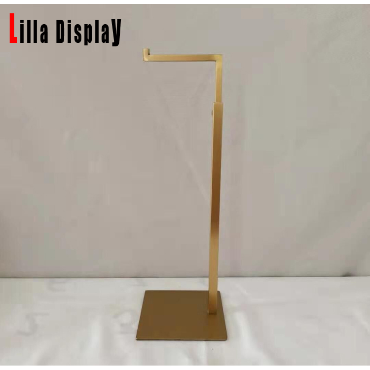 bronze brass handbg display stand
