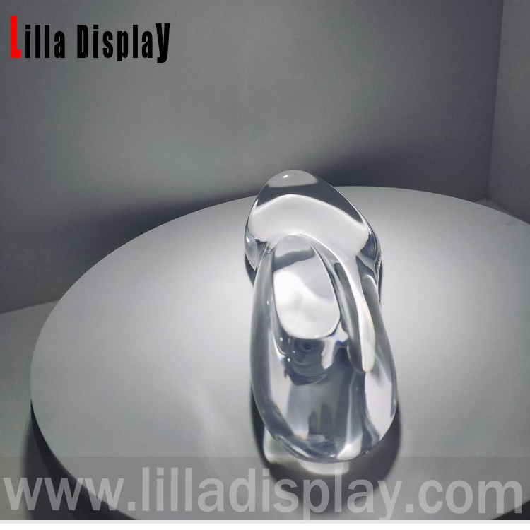 uxury plexi male shoes stand AM-1