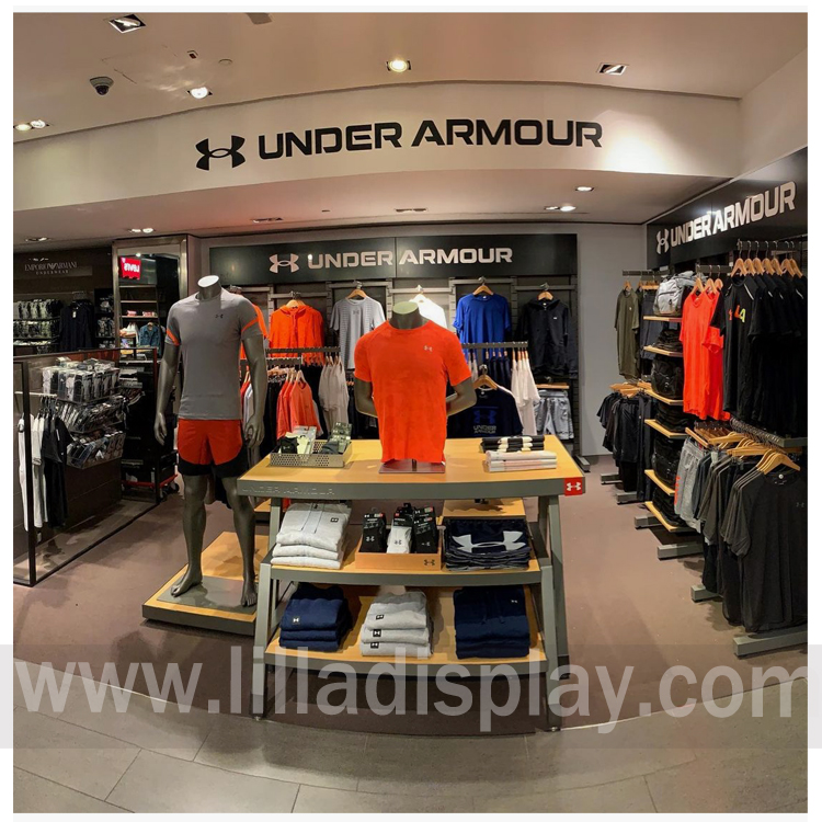 Dress your sports wear as Under Armour with the sports mannequins