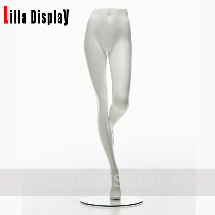lilladisplay bílá matná ženská sportovní běžecká noha JS06
