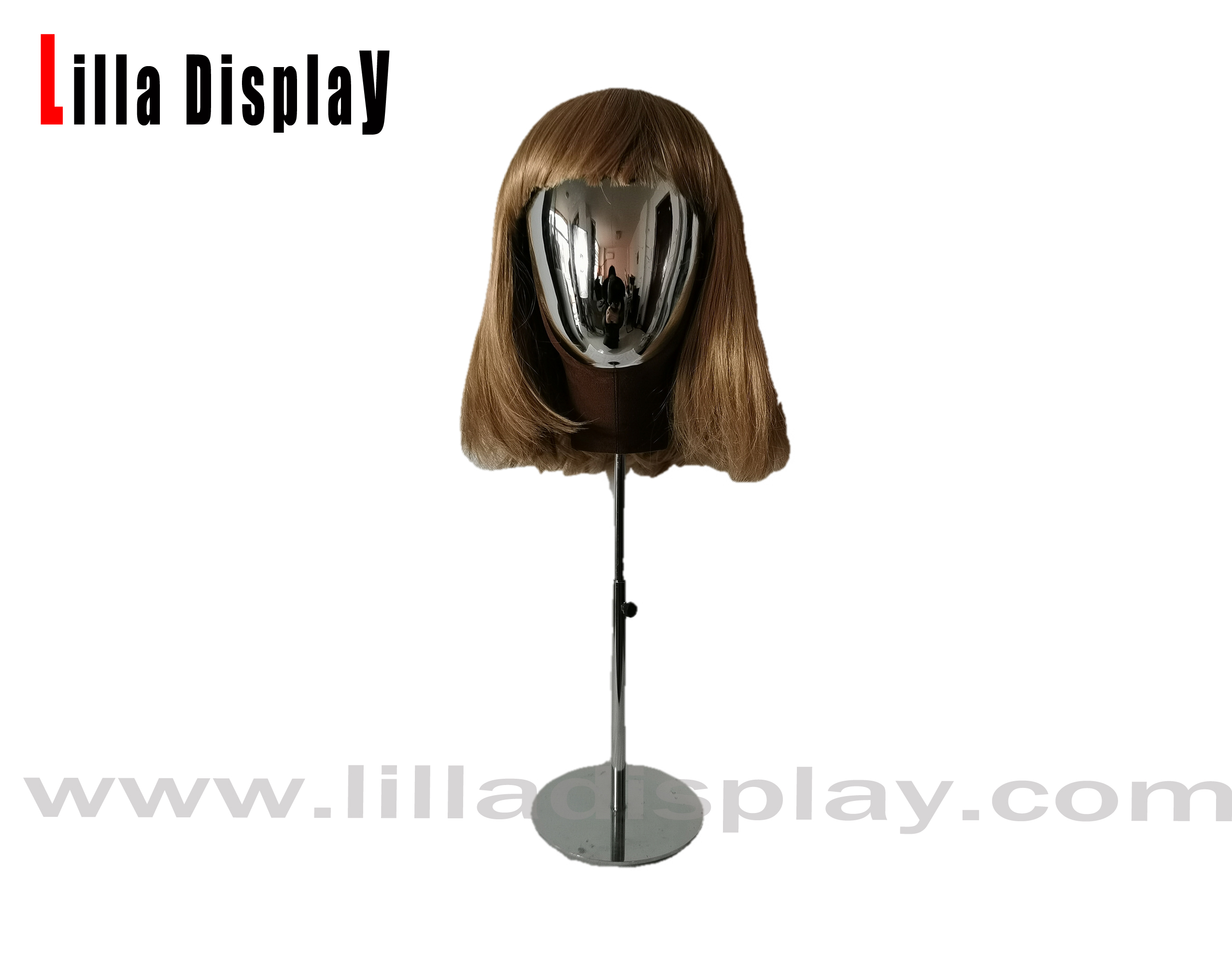 mannequin hoved sabina til kort paryk display
