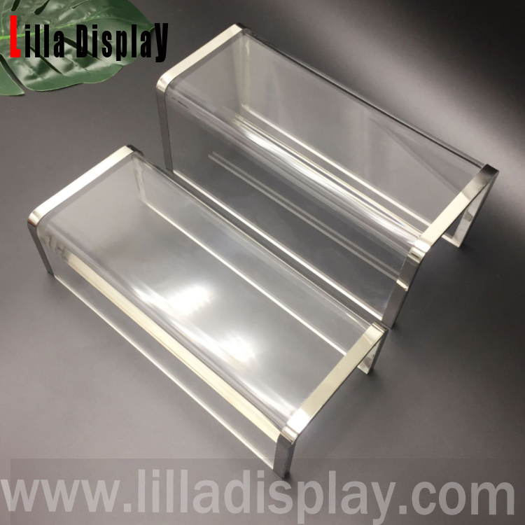 Présentoir Acrylique Transparent Pour Documents - 20x11.2x8 Cm - Support Bureau Ou Mural - Pour Brochures, Fichiers