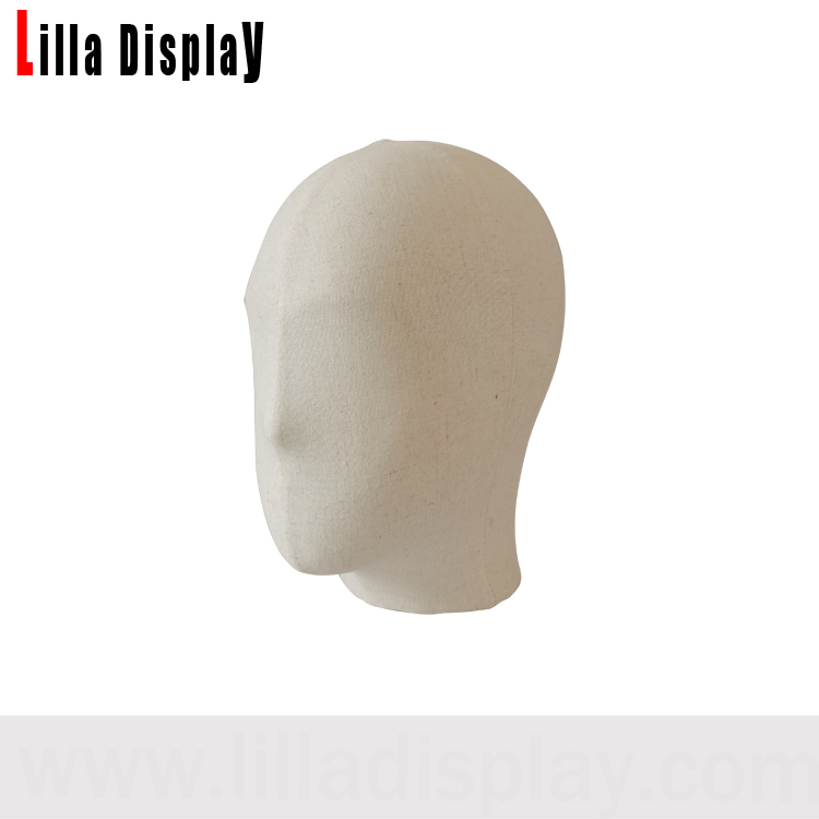 male mannequin head for winter hats